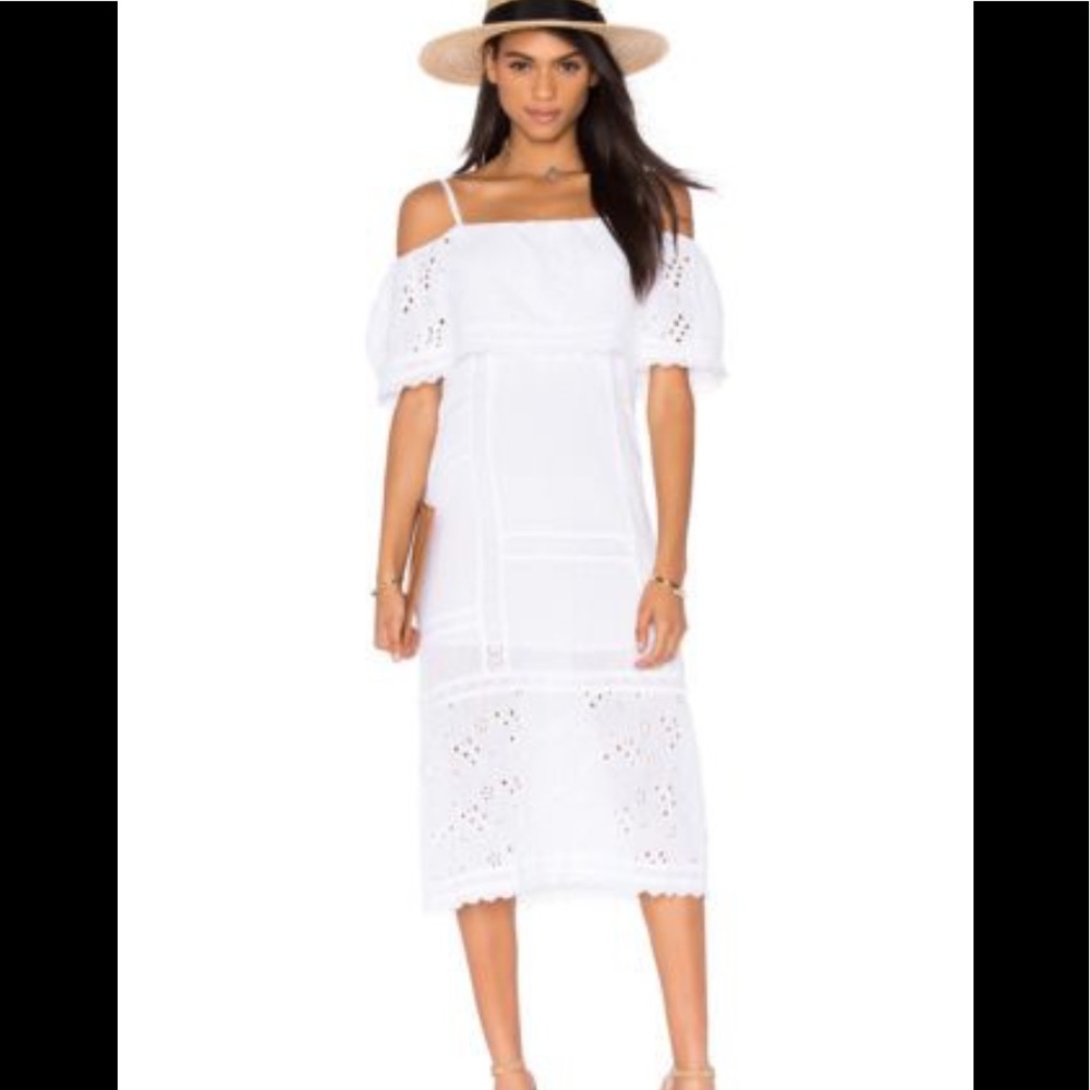 NWT Free People Most Beautiful white eyelet dress